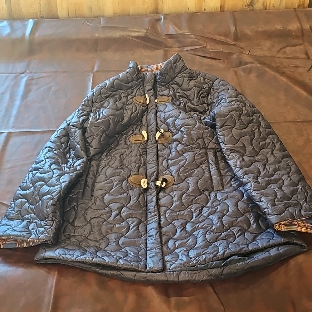 N  Navy Blue Umgee Size Xl Insulated Jacket - Picture 2 of 5